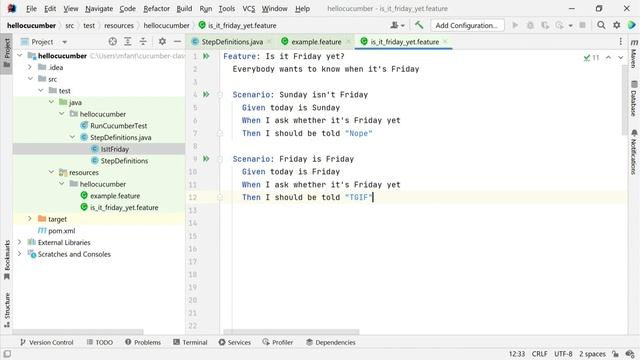 Gerência e Qualidade de Software - Testes automatizados com Cucumber смотреть онлайн