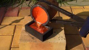 Медные провода. Плавка МЕДИ. Самый трудовой слиток.