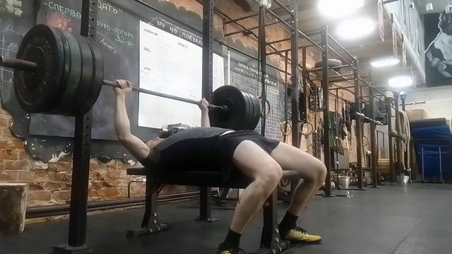 Жим 100 кг, рабочий вес. смотреть онлайн