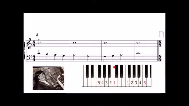 Учимся играть двумя руками на пианино смотреть онлайн