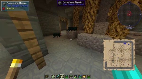 Лабиринт Минотавра. Прохождение. Секретные сундуки. Босс Минотавр. Twilling forest. Minecraft 1.17.