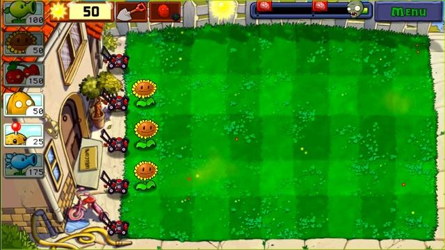 НАЧАЛО АТАК ЗОМБИ! Plants vs Zombies. Растения против Зомби. PVZ смотреть онлайн