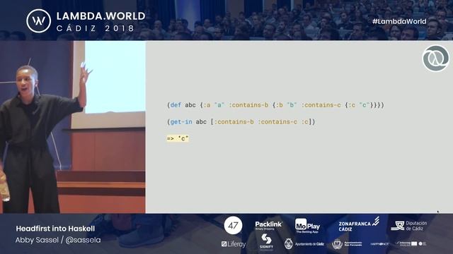 Lambda World 2018 - Headfirst into Haskell - Abby Sassel смотреть онлайн