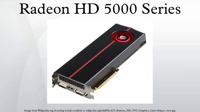 Radeon HD 5000 Series HD смотреть онлайн