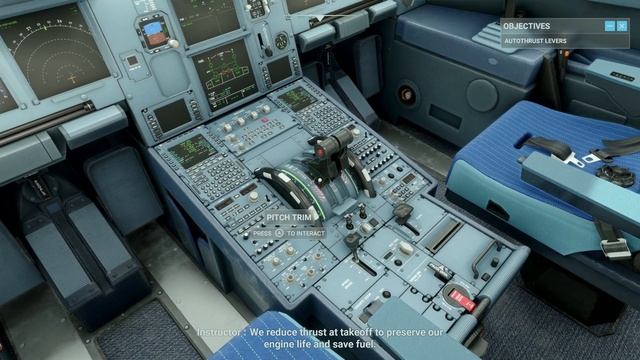 Microsoft Flight Simulator (Xbox Series X, 4K) - Tutorial: Airliner Training - A320 Take-off смотреть онлайн