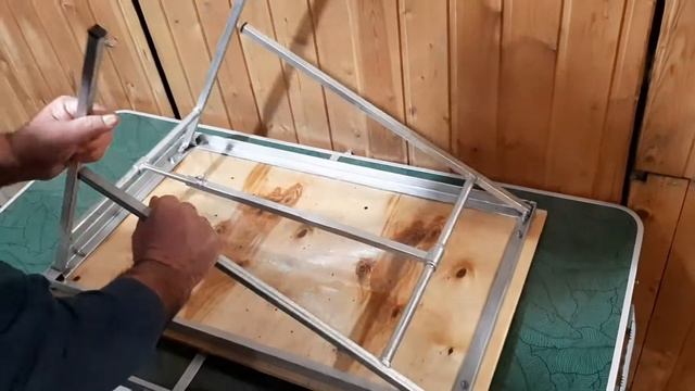 Карповый раскладной стол своими руками. смотреть онлайн