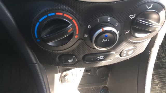 Отключение автовключения кондиционера.hyundai Solaris смотреть онлайн