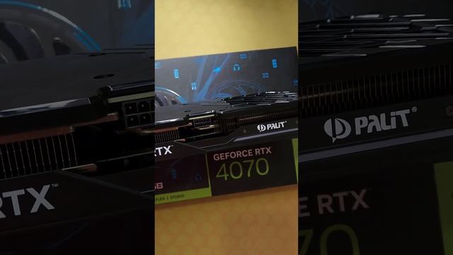 Видеокарта Palit RTX 4070 DUAL OC 12Gb ! #сборкапк #intel #каксобратьпк #nvidia #пкдляигр смотреть онлайн