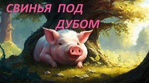 Свинья под дубом. Басня. Иван Крылов. Аудиосказка. Сказки на ночь. Сказки перед сном.