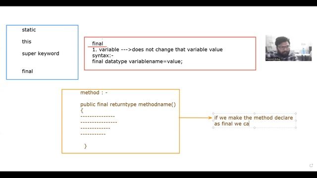 HOW TO APPLY AND WHERE TO APPLY FINAL KEYWORD IN JAVA смотреть онлайн