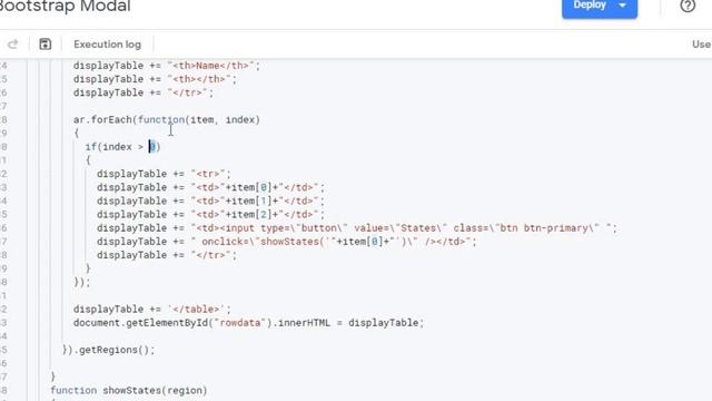Bootstrap Modal on Google Web App смотреть онлайн