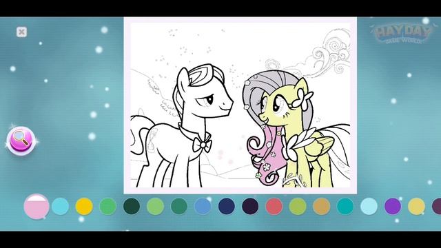 My Little Pony Color By Magic - Decoration Backyard Part 65(Budge Studios) - Best App For Play смотреть онлайн
