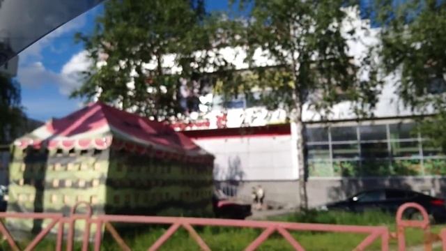 Ярославль. Едем по Фрунзенскому району. смотреть онлайн