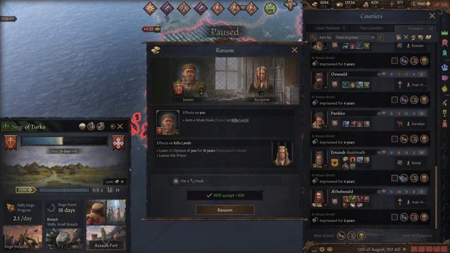 Empire - Let's Play Crusader Kings 3: Legends Of The Dead - 22 смотреть онлайн