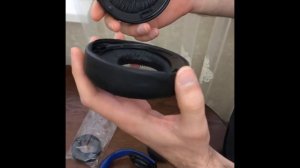 Замена Амбушюр (подушки для ушей) на наушниках Wireless Stereo  2.0 Black для PlayStation 4.