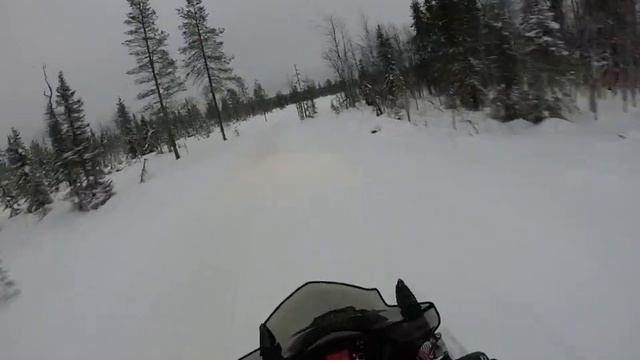 Polaris Switchback 600 @ Ruka Xmas day 2 смотреть онлайн