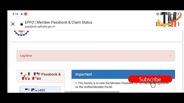 EPF || Passbook login Log - Error? पीएफ पासबुक ओपन नहीं हो रहा है 04/11/2022 #technical_mp смотреть онлайн