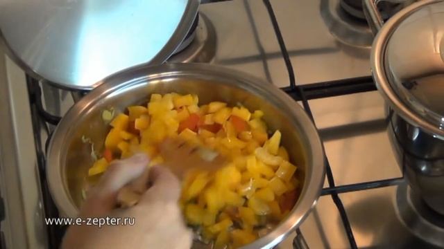 Как приготовить Чёрный рис с овощами по-итальянски / Nerone rice with vegetables ♡ English subtitle смотреть онлайн