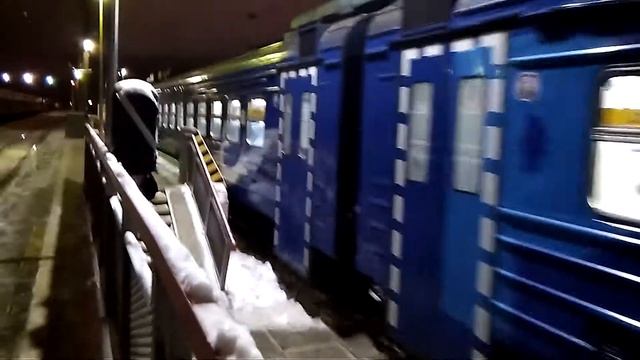 Электропоезд ЭД4М-0400 "РЭКС" рейсом Москва Ярославская-Сергиев Посад Экспресс смотреть онлайн