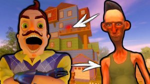 Новый Злой сосед какие тайны он от нас скрывает веселый детский летсплей в игре Angry Neighbor