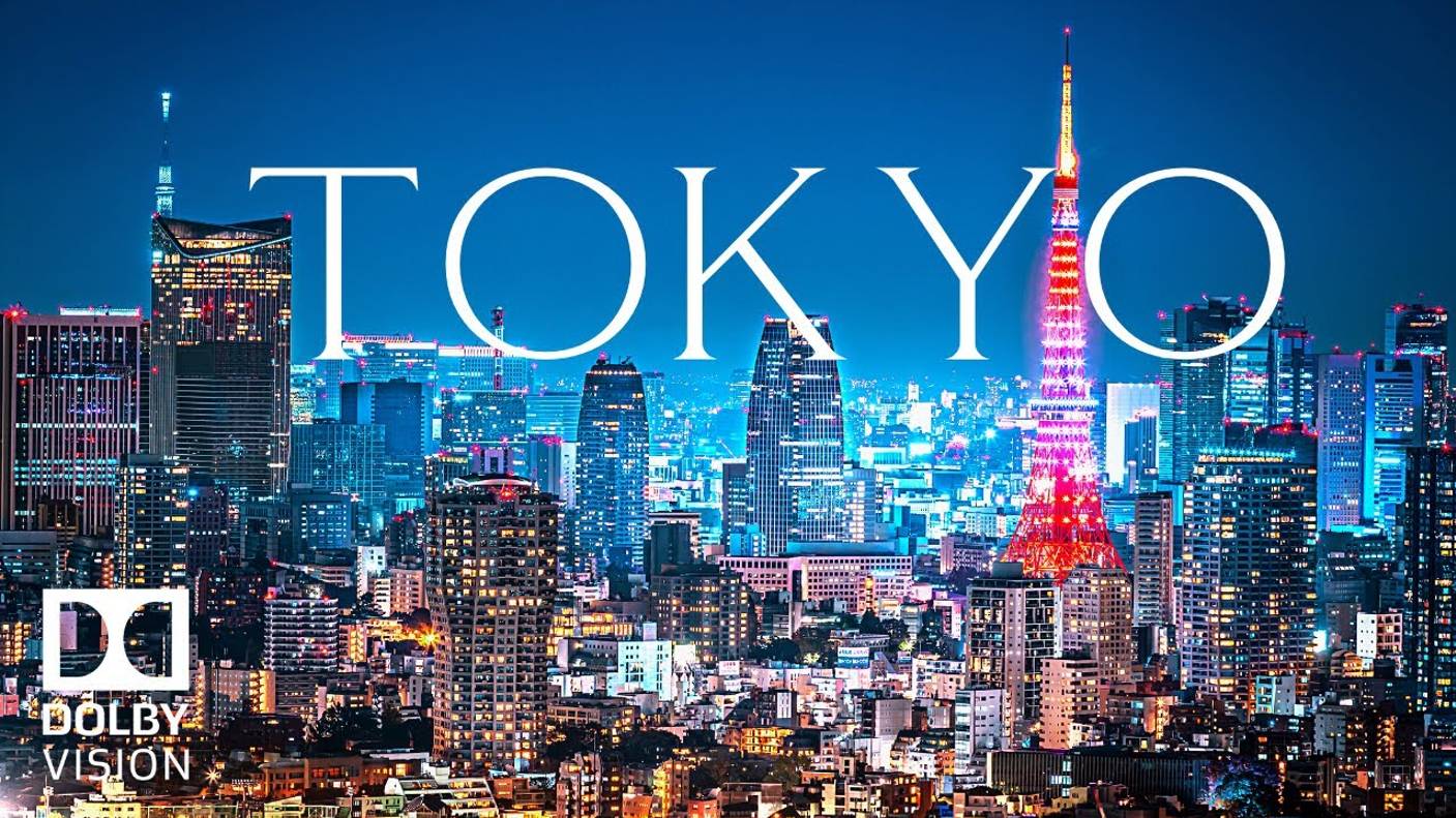 Токио, Япония 8K Ultra HD HDR - Неоновый город (60 FPS) смотреть онлайн