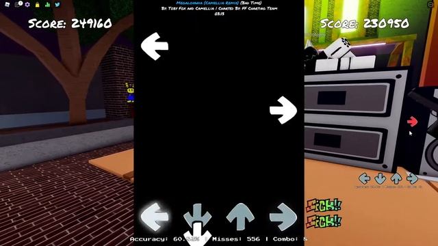 vs Sans Megalovania Camellia Remix (Roblox FNF) смотреть онлайн