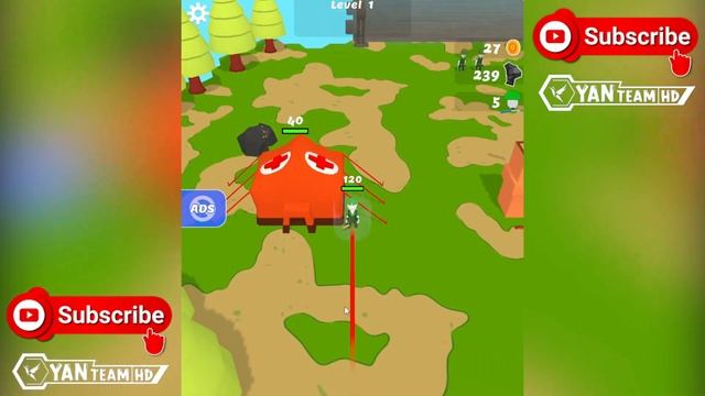 Island Warfare 3D: Guns' Land - Gameplay Walkthrough Part 1 Army Simulator (Android,iOS) смотреть онлайн