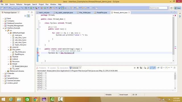 java bangla tutorial (part 35) - How to Create Threads in Java by Extending Thread Class смотреть онлайн
