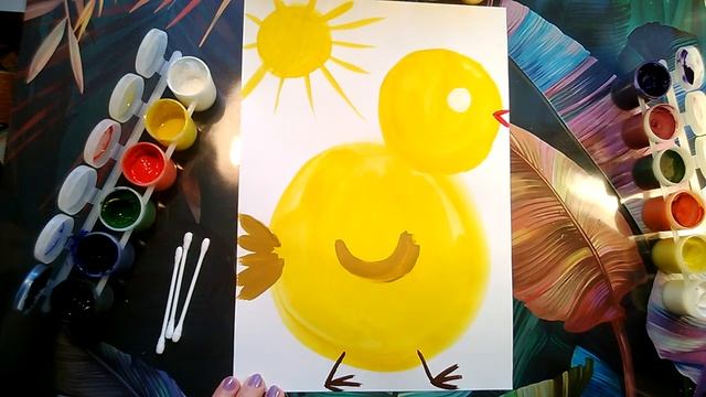 Рисуем с малышами. Цыпленок. смотреть онлайн