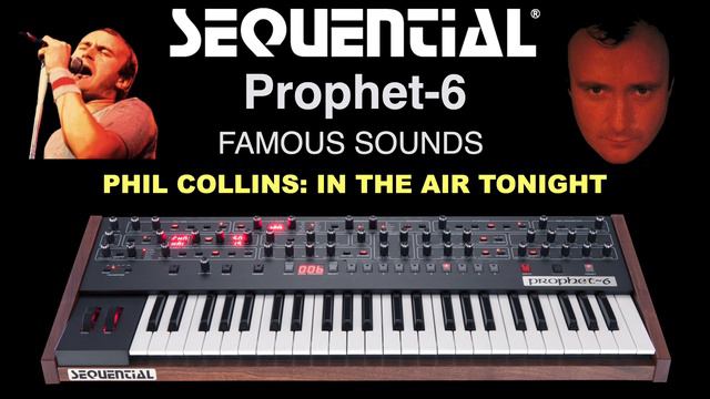SEQUENTIAL PROPHET 6 - Phil Collins: In the Air Tonight смотреть онлайн