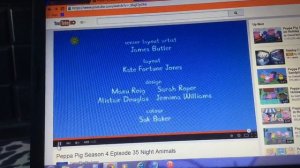 Peppa Pig ending credits 2012