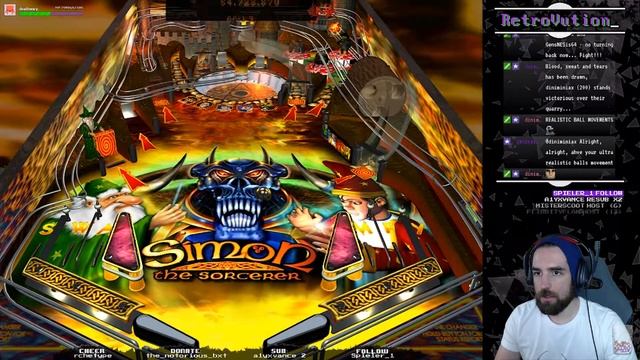 Simon the Sorcerer PINBALL - FrasWhar's Spotlight play смотреть онлайн
