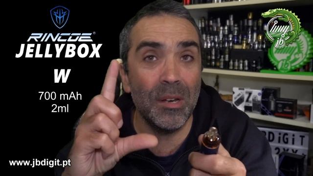 [PT] Rincoe Jellybox W - 700mAh 2ml - Pod? Aio? - até me falta o ar.... смотреть онлайн