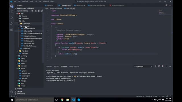 Membuat Multi Level User Auth Pada Laravel dengan Mudah смотреть онлайн