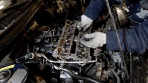 Форд Мондео 1 -2 1.6, 1.18. 2.0 фокус. Снимаем головку блока. часть3