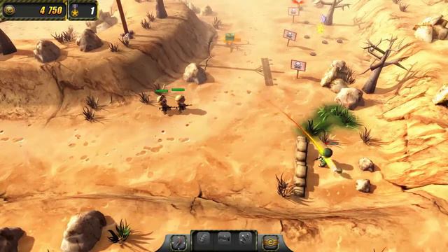 Tiny Troopers - GAMEPLAY смотреть онлайн