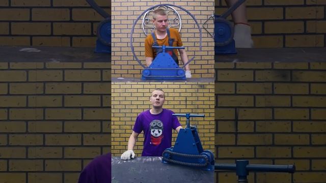 ПРОФИЛЕГИБ «АТЛАНТ»? #станки #холоднаяковка #дача #ковка #своимируками #трубогиб #профилегиб смотреть онлайн