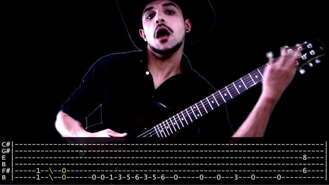 【SLIPKNOT】[ The Blister Exists ] Cover By Masuka | LESSON | GUITAR TAB