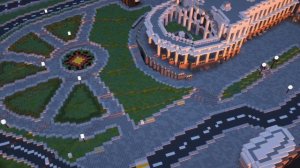 Москва в Minecraft 1 к 1