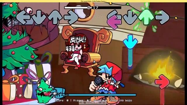 страшная ёлка новогодняя \ friday night funkin' смотреть онлайн