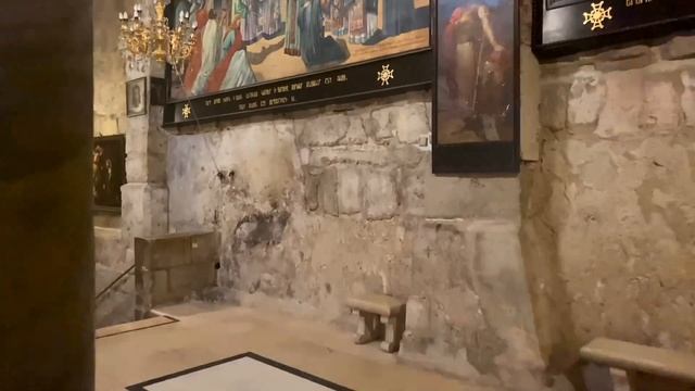МЕСТО ОБРЕТЕНИЯ КРЕСТА. Храм Гроба Господня в Иерусалиме. смотреть онлайн