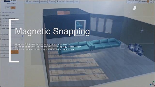 3D floor planner built with Three JS смотреть онлайн