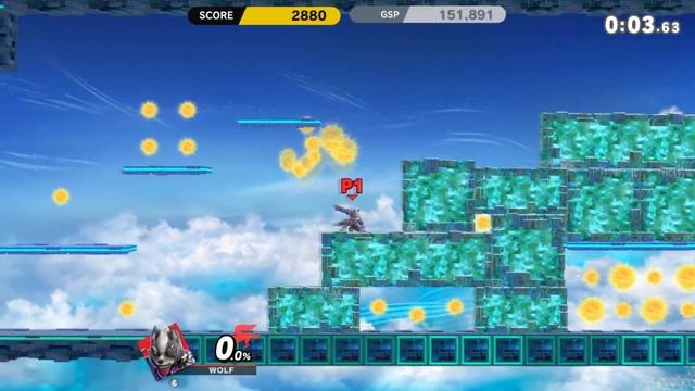 SSBU - Classic Mode: (Wolf) / (Mario) Stage Morph Match - Gamplay смотреть онлайн