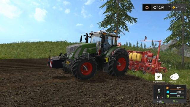 Farming Simulator 17 FENDT 900 VARIO FULL PACK DH TRACTOR смотреть онлайн