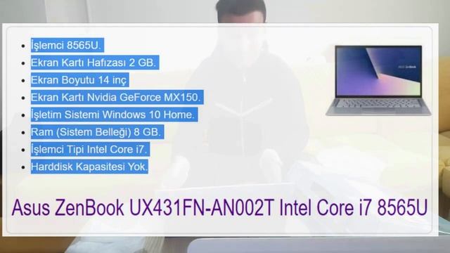 ?? Asus Zenbook UX431F İncelemesi | ZenBook UX431FN-AN002T i7 8.Nesil Laptop [2024] смотреть онлайн