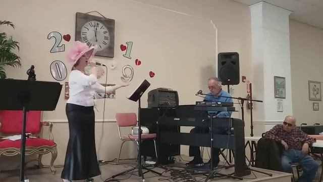 Д.И. 04/30/19 - поздравление Семену ко Дню рожд., песня "Доченька"- Марина смотреть онлайн