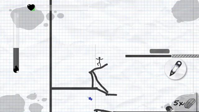 [Walkthrough] Adventures of Stickman level 11 - Complete game смотреть онлайн