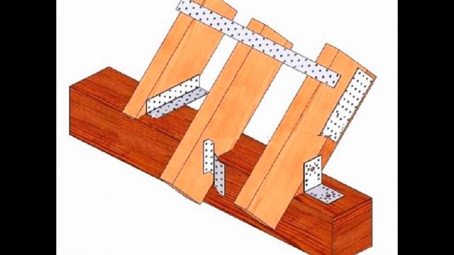 Збірка дерев'яного скелета: способи кріплення крокв смотреть онлайн