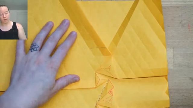 Triangle Twist tutorial for origami tessellations смотреть онлайн