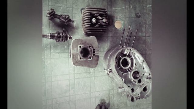 Восстановление мопеда рига 22 (часть 2) - двигатель.. смотреть онлайн